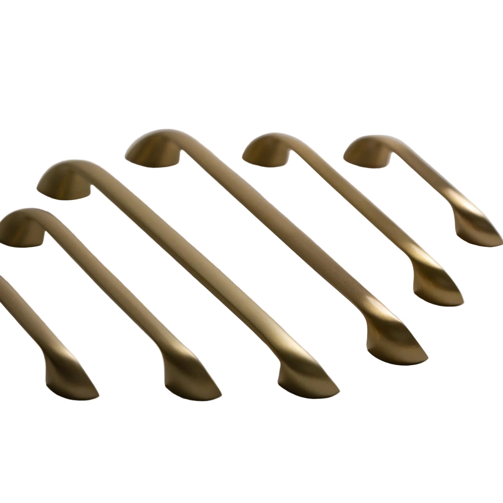 Twist, Solid Brass Cabinet Pulls.