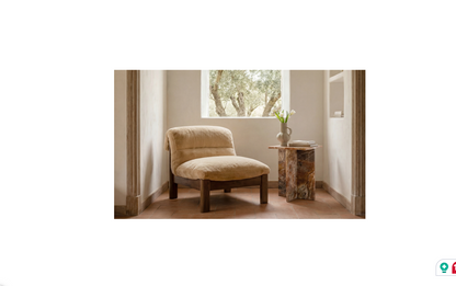 Pierce Accent Chair Faux Fur