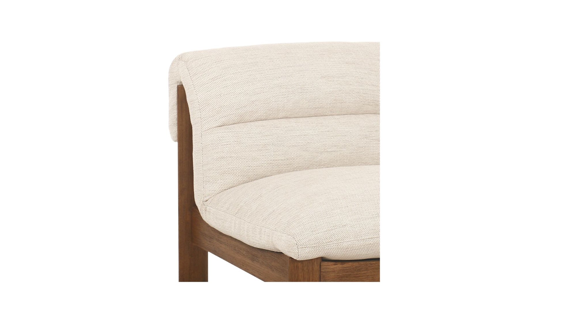 Pierce Accent Chair Flecked Beige.