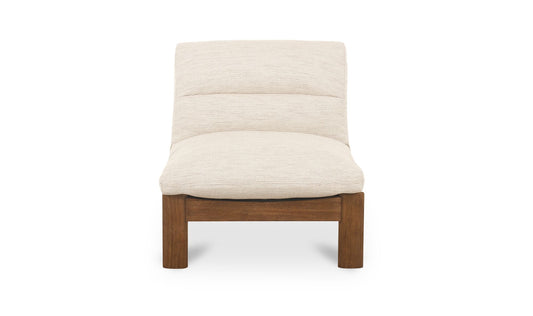 Pierce Accent Chair Flecked Beige.