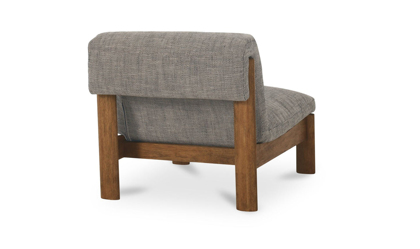 Pierce Accent Chair Flecked Black