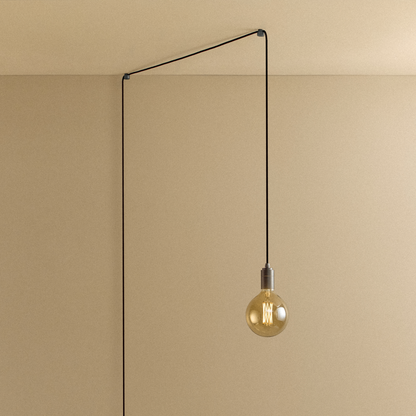 Gaia Plug-In Pendant in Graphite