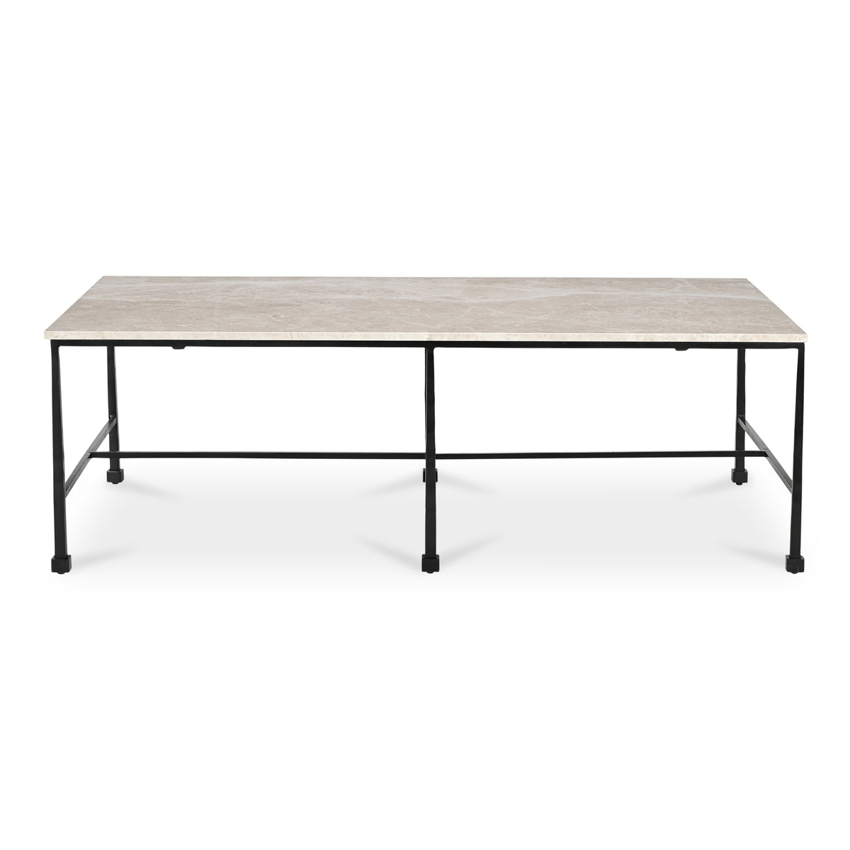 River Coffee Table Botticino Marble product image