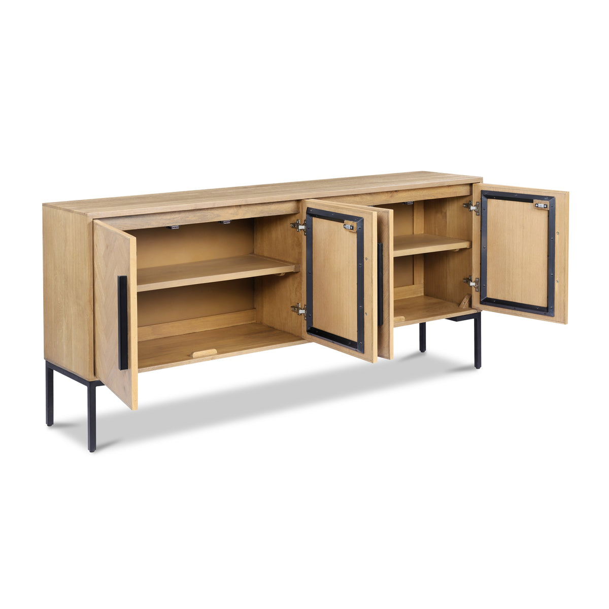 Fishbone Sideboard Natural additional view