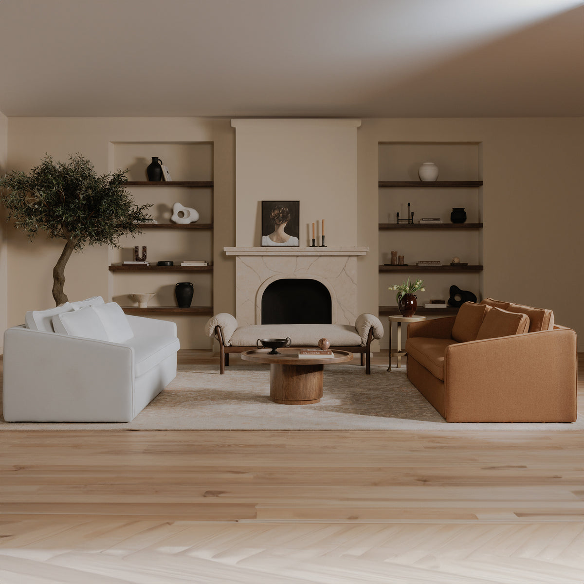 Cohen Coffee Table Brown view 4