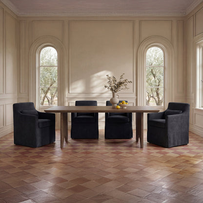 Lake Dining Table Brown lifestyle