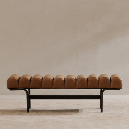Harrison Bench Tan - lifestyle image