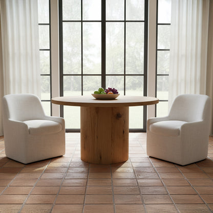 Hansen Dining Table Rustic Oak lifestyle image