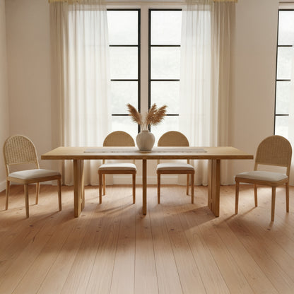 Claire Dining Chair Natural-Set of Two - image 2