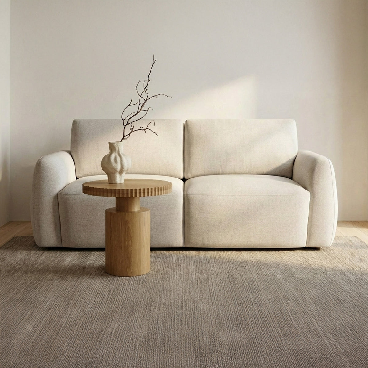 Leigh Side Table Brown lifestyle image