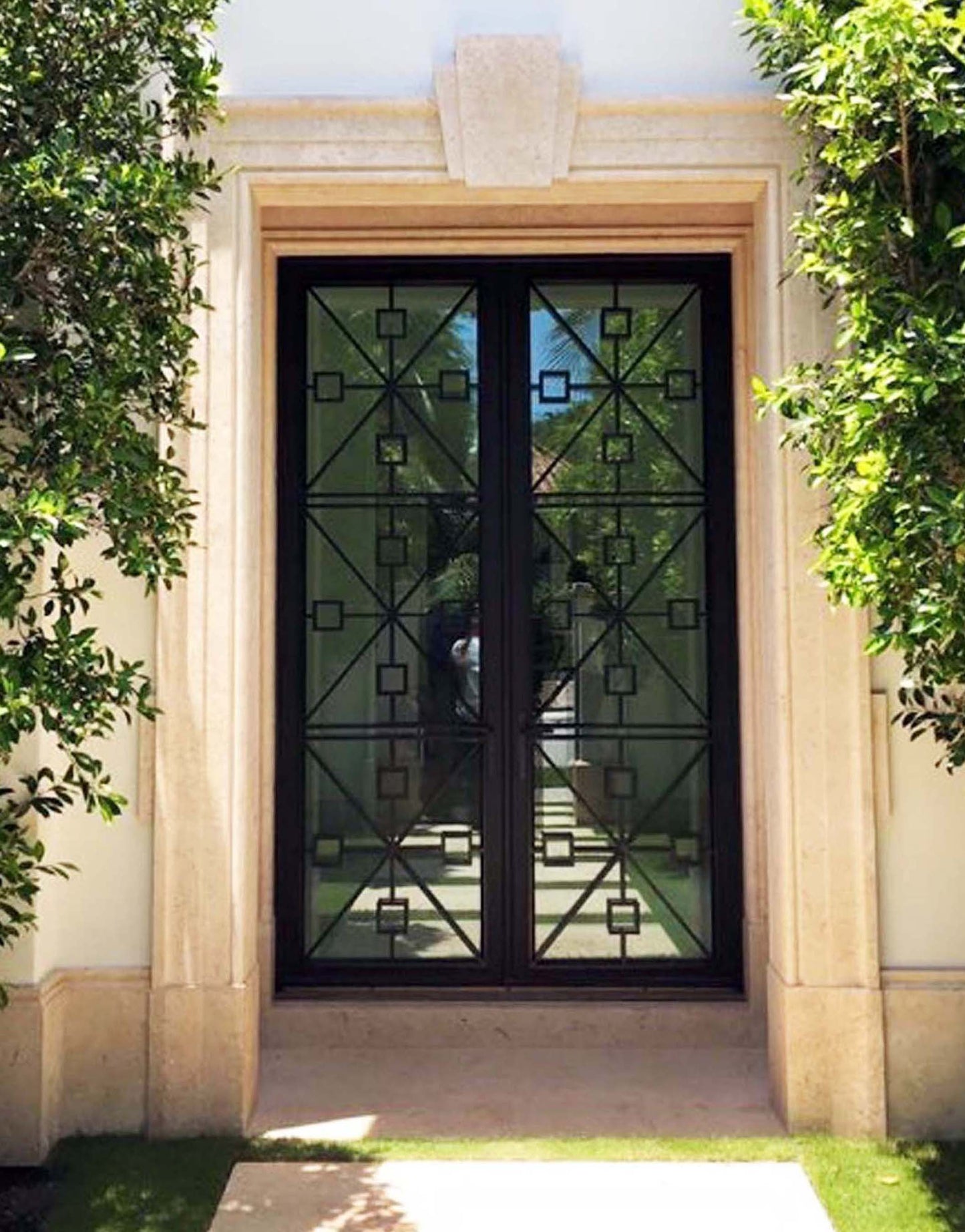 Demeter Double Iron Doors