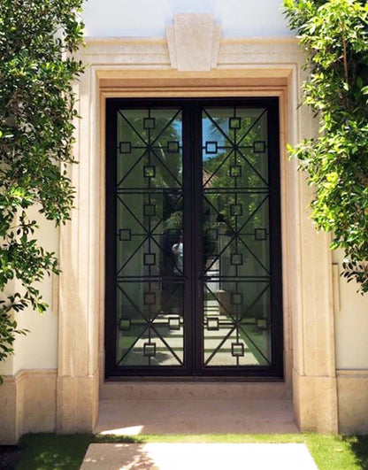 Demeter Double Iron Doors
