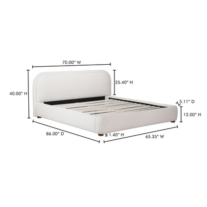 Colin Queen Bed Oatmeal - lifestyle 7