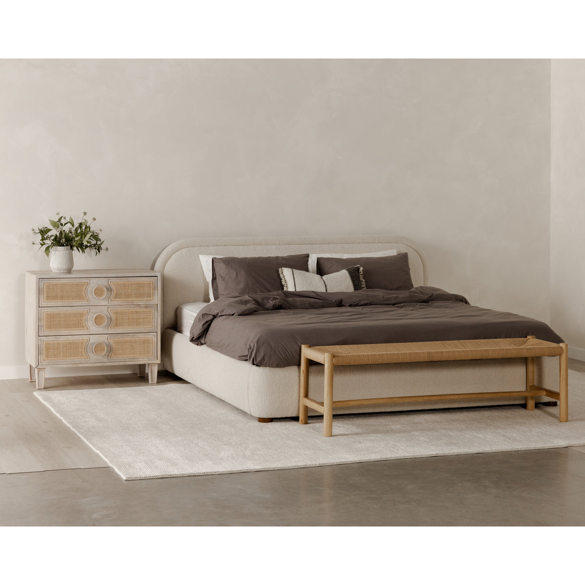 Colin Queen Bed Oatmeal - lifestyle 5