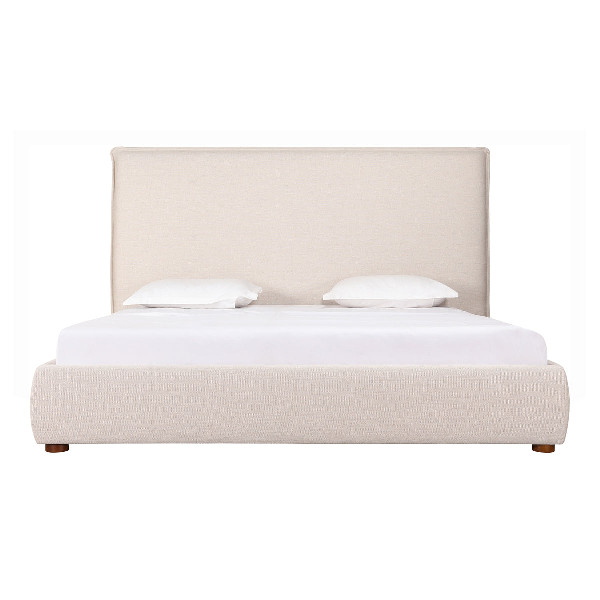 Luzon Queen Bed Tall Headboard Wheat - alternate view 2