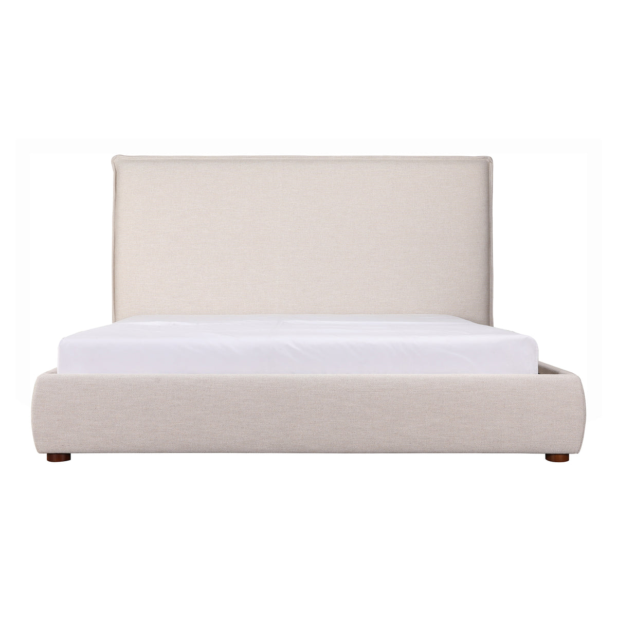 Luzon Queen Bed Tall Headboard Wheat - alternate view 3