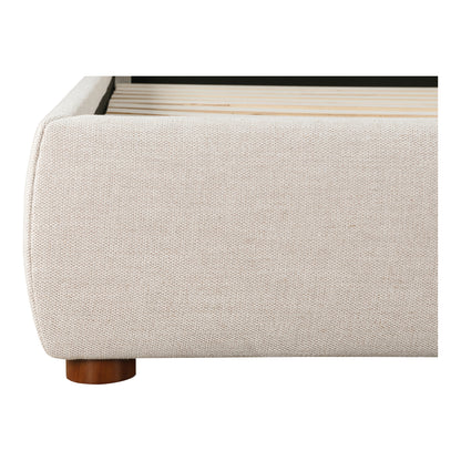 Luzon Queen Bed Tall Headboard Wheat - alternate view 9