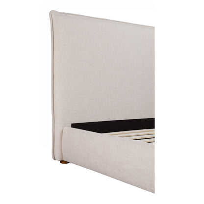 Luzon Queen Bed Tall Headboard Wheat - alternate view 10