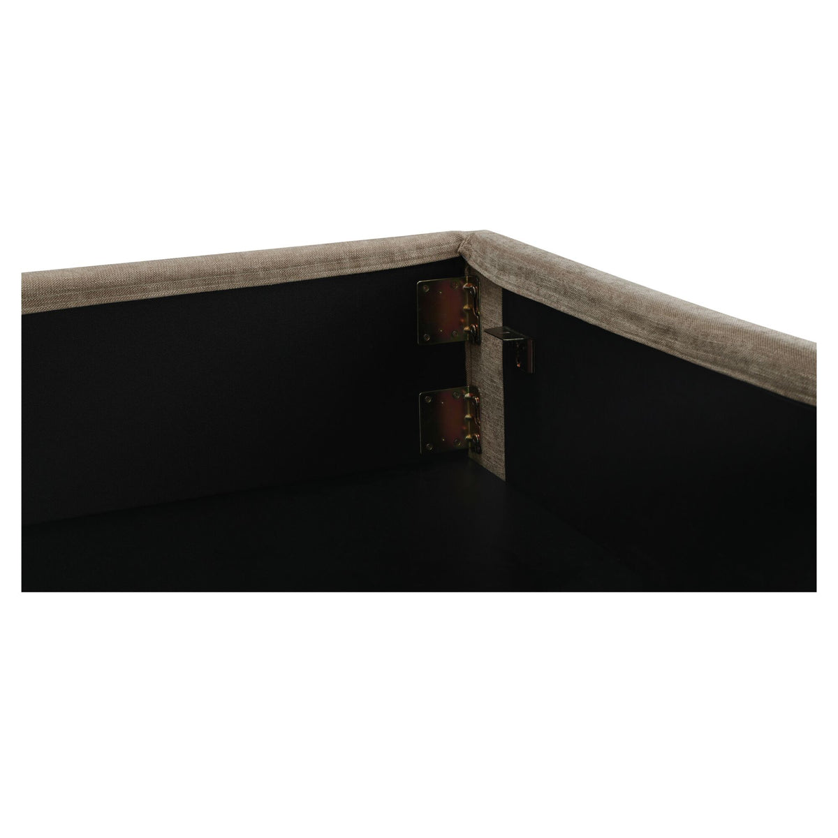 Joan Queen Storage Bed Taupe - image 8 part 2