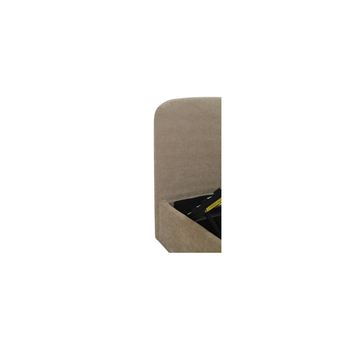 Joan Queen Storage Bed Taupe - image 8 part 4
