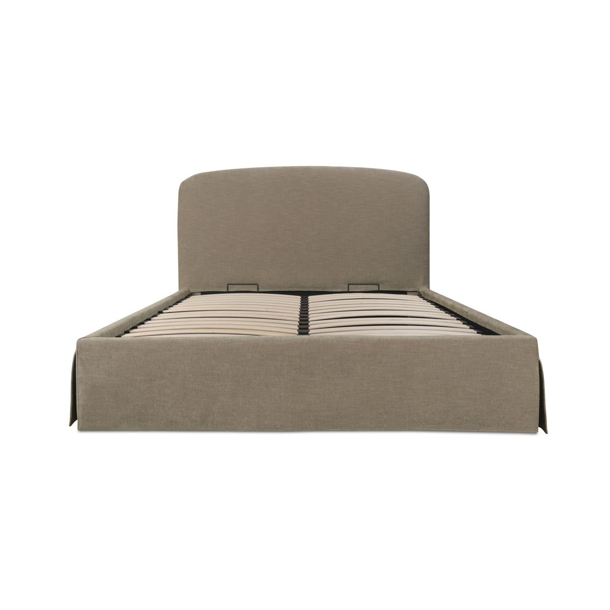 Joan Queen Storage Bed Taupe - image 4