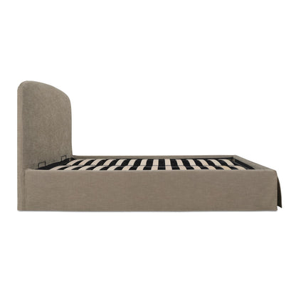 Joan Queen Storage Bed Taupe - image 5
