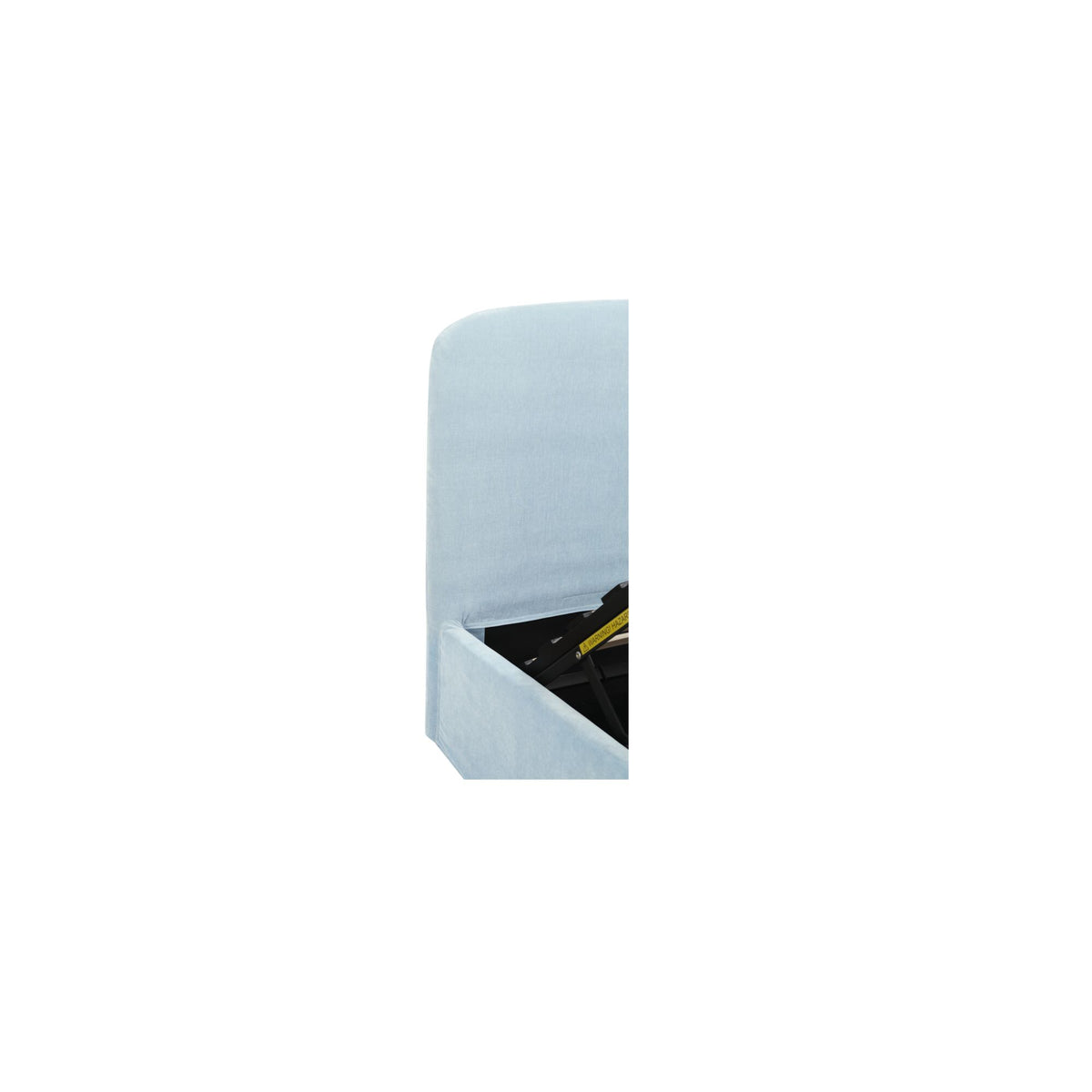 Joan Queen Storage Bed Light Blue - image 8 part 1