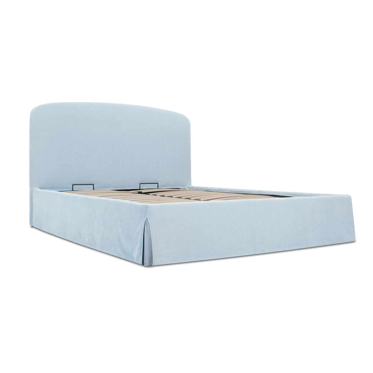 Joan Queen Storage Bed Light Blue - image 5 part 2