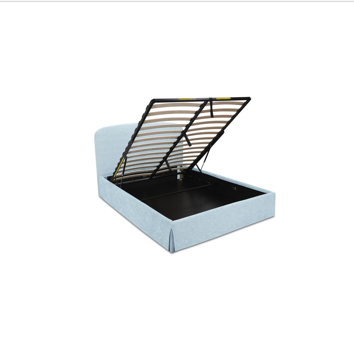 Joan Queen Storage Bed Light Blue - image 5 part 1