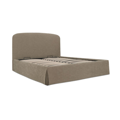 Joan King Storage Bed Light Taupe - image 5 part 2
