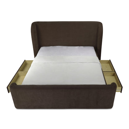 Sophia Queen Storage Bed Brown image 5