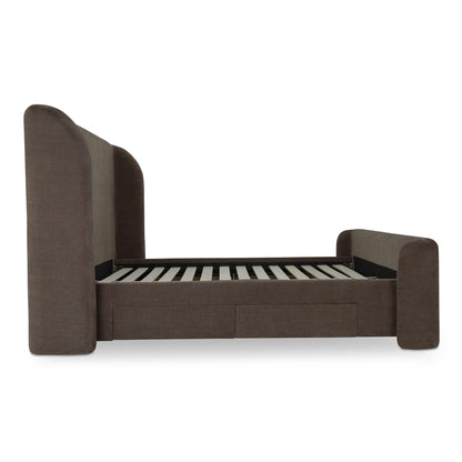 Sophia Queen Storage Bed Brown image 9