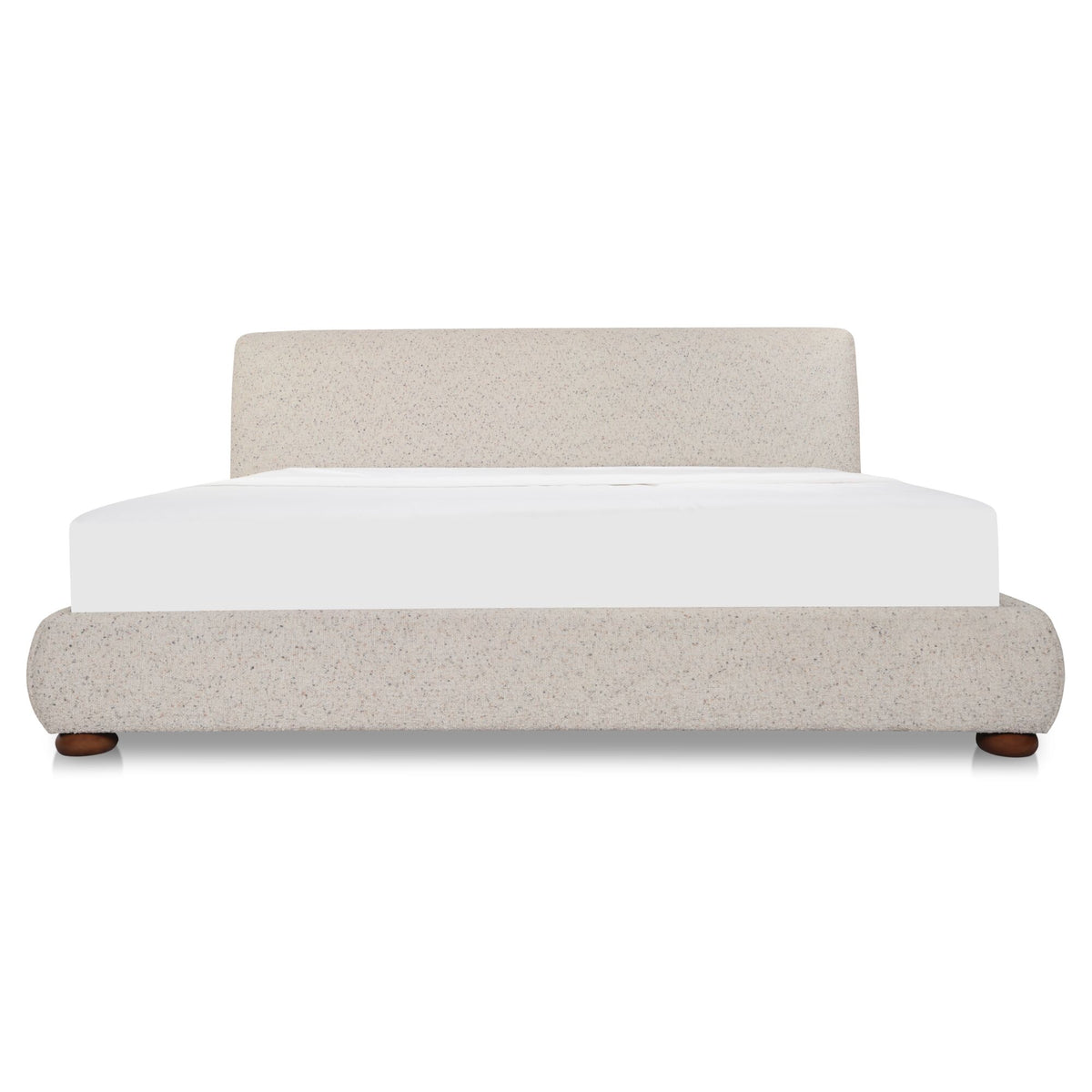 Beau King Storage Bed Speckled Light Grey product image