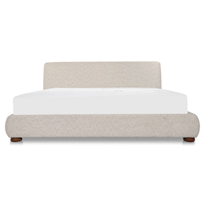 Beau King Storage Bed Speckled Light Grey product image