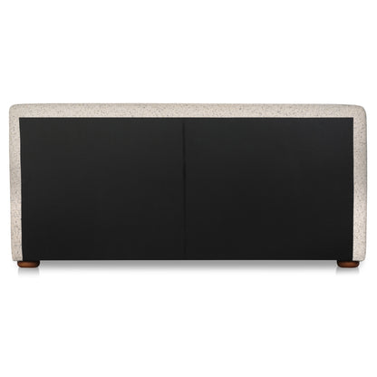Beau Queen Storage Bed Speckled Light Grey image 6