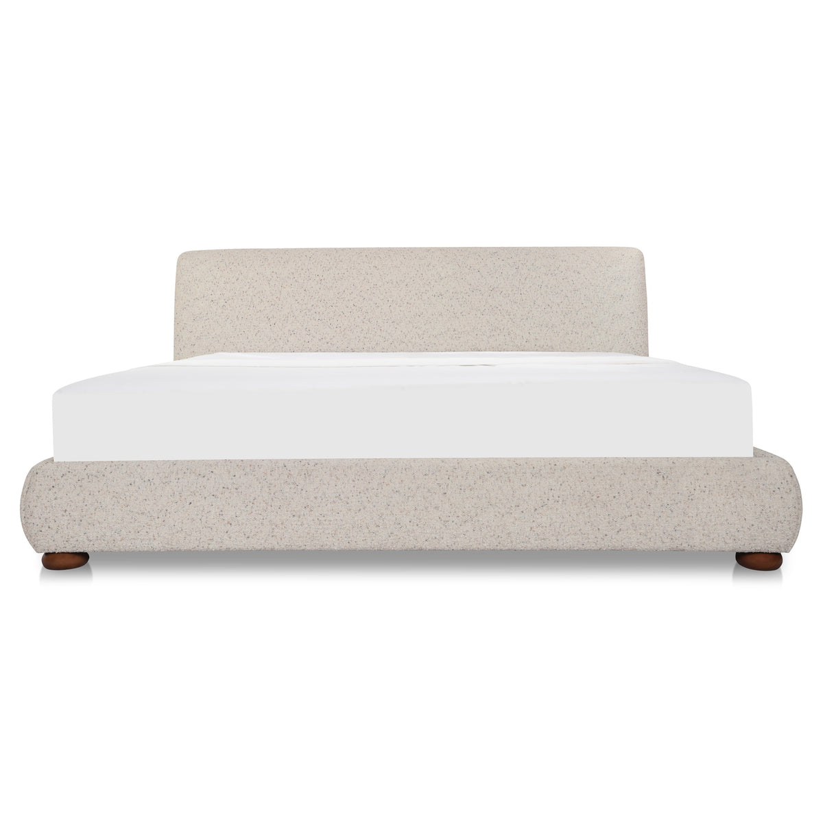 Beau Queen Storage Bed Speckled Light Grey product image
