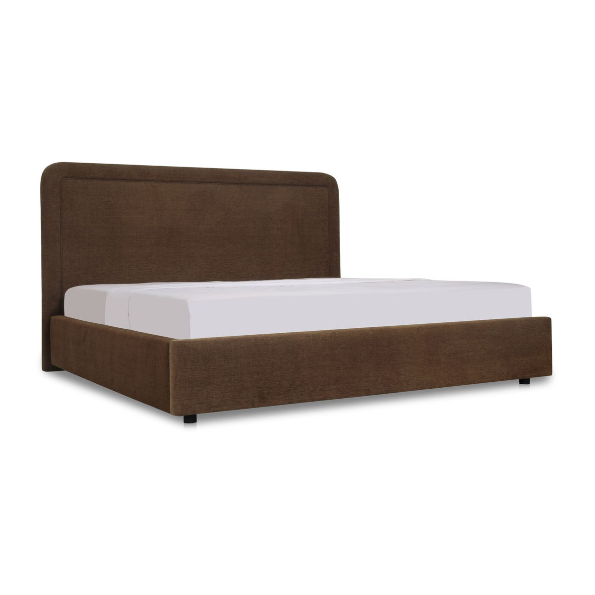 Simon Queen Storage Bed Brown image 4