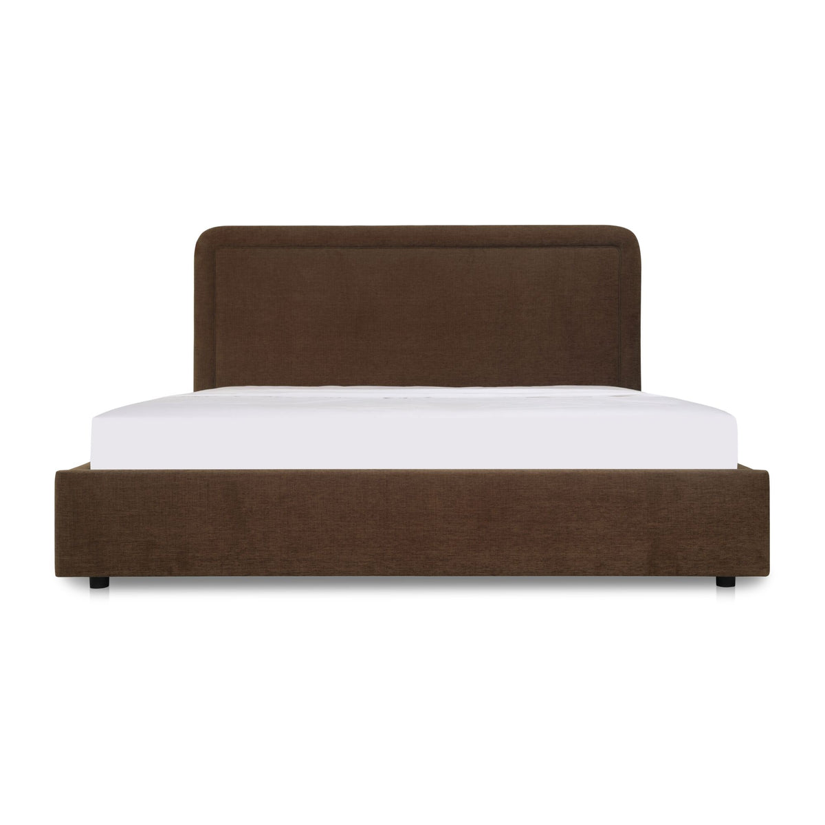 Simon Queen Storage Bed Brown product image