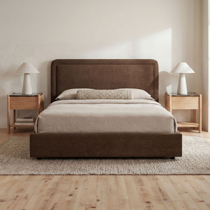 Simon King Storage Bed Brown lifestyle image