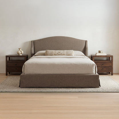 Weston King Storage Bed Brown lifestyle image