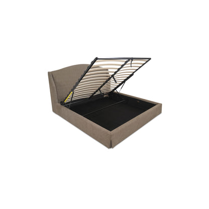Weston King Storage Bed Brown image 4
