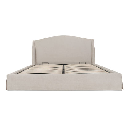 Weston King Storage Bed Cream image 3