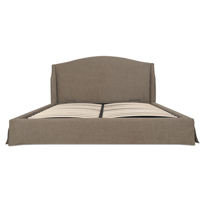 Weston Queen Storage Bed Brown image 3