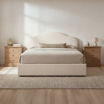 Maggie Queen Storage Bed Cream image 8