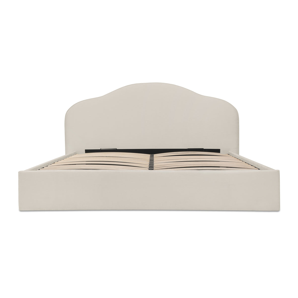 Maggie Queen Storage Bed Cream image 3
