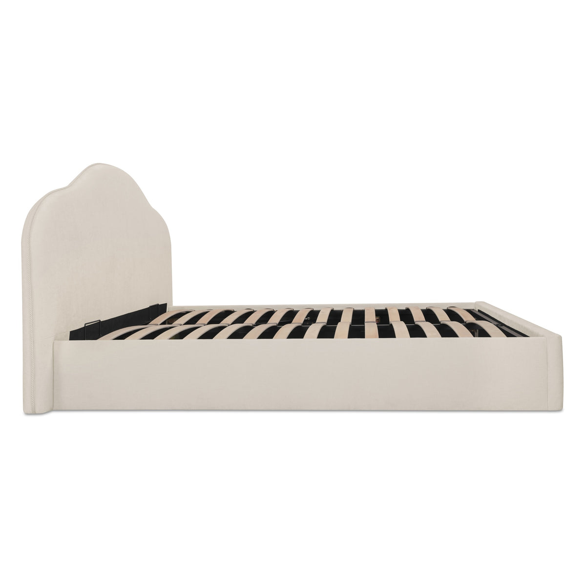 Maggie Queen Storage Bed Cream image 5
