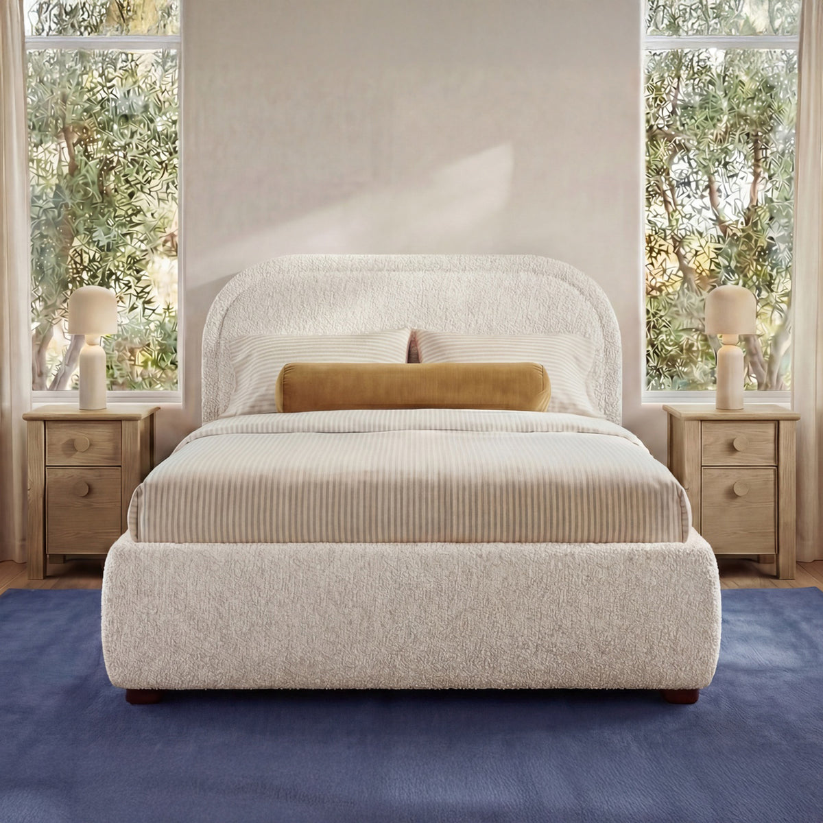 Colin Twin Bed Oatmeal