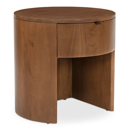 Theo 1 Drawer Nightstand Brown - image 3