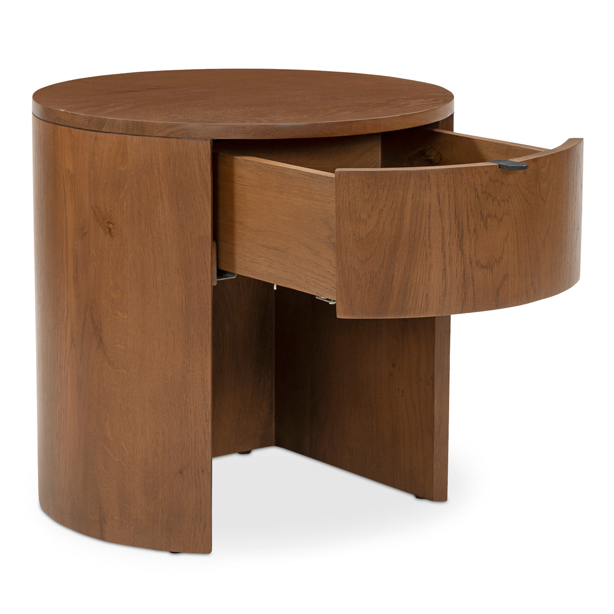Theo 1 Drawer Nightstand Brown - image 4