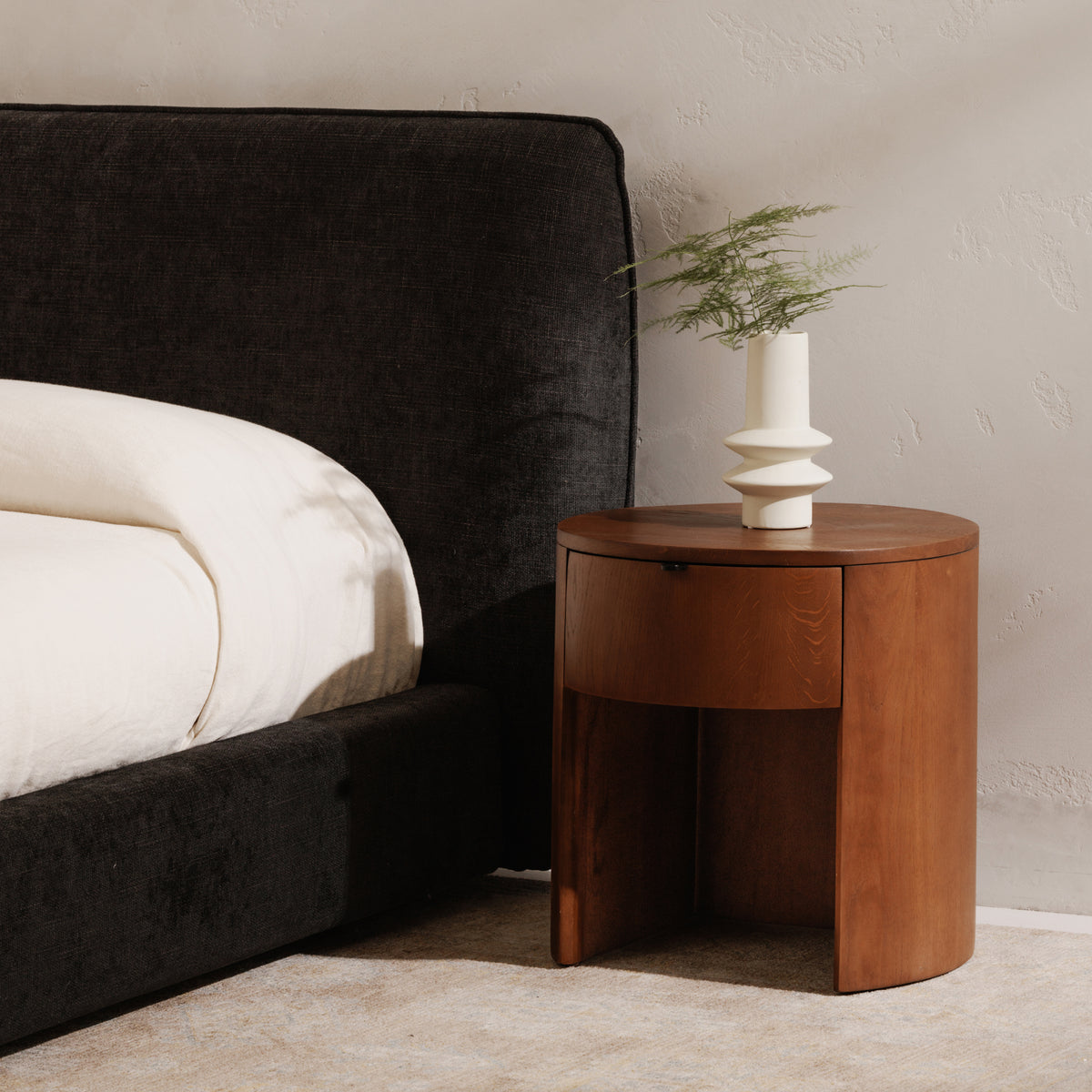 Theo 1 Drawer Nightstand Brown - image 10